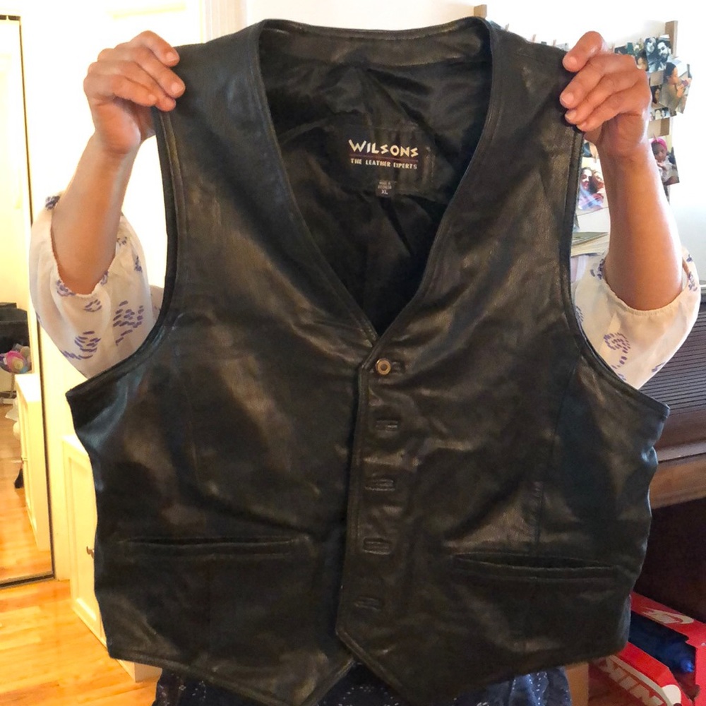 Wilson Leather Vest